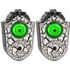 Halloween Scary One Eyed Doorbell with Sound and Light Up Eyeball Halloween Haunted House Prop Party Decoration Spooky Accessory