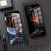 Чехол для телефона One-Punch Man для Samsung A25 A13 A33 5G A54 A36 A35 A56 A52 A14 Ударопрочная стеклянная крышка