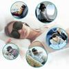 Tcare Fashion 3D Sleeping Eye Mask, Travel Sleep Eye Shade Cover Nap Eye Patch Blindfolds Blinders Create Total Darkness Unisex