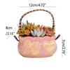 Decorative Ceramic Succulent Planter Corrosion-resistant Nordic Flowerpot Ornament  Desktop