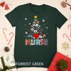 Nurse Christmas Tree Stethoscope RN LPN Scrub Nursing Xmas Unisex T-shirt