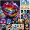 5D DIY Diamond Painting, Cartoon Dragon, Adult and Children's Use, Embroidery Set, All Water Diamond Painting, Handmade Home Decoration Gifts