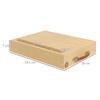 Wooden Table Easel Box with Storage Portable Folding Artist Easel, Natural