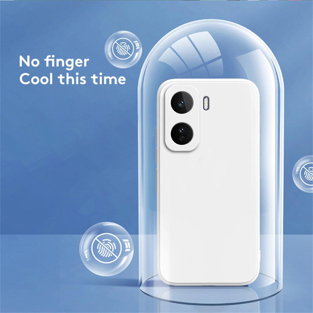 Конфетный цветной чехол из жидкого силикона для vivo iQOO Neo11 Neo 11 5G Китай Мягкий Оригинальный Высококачественный Прямоугольный Бампер