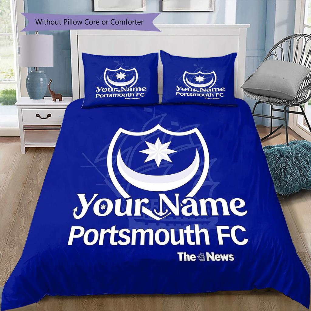 Nautical Crest Shield Custom Name Pattern Bedding Quilt Set Quilt Cover Pillowcase Home Birthday Gift(1 * duvet cover + 2 * pillowcase, without core)