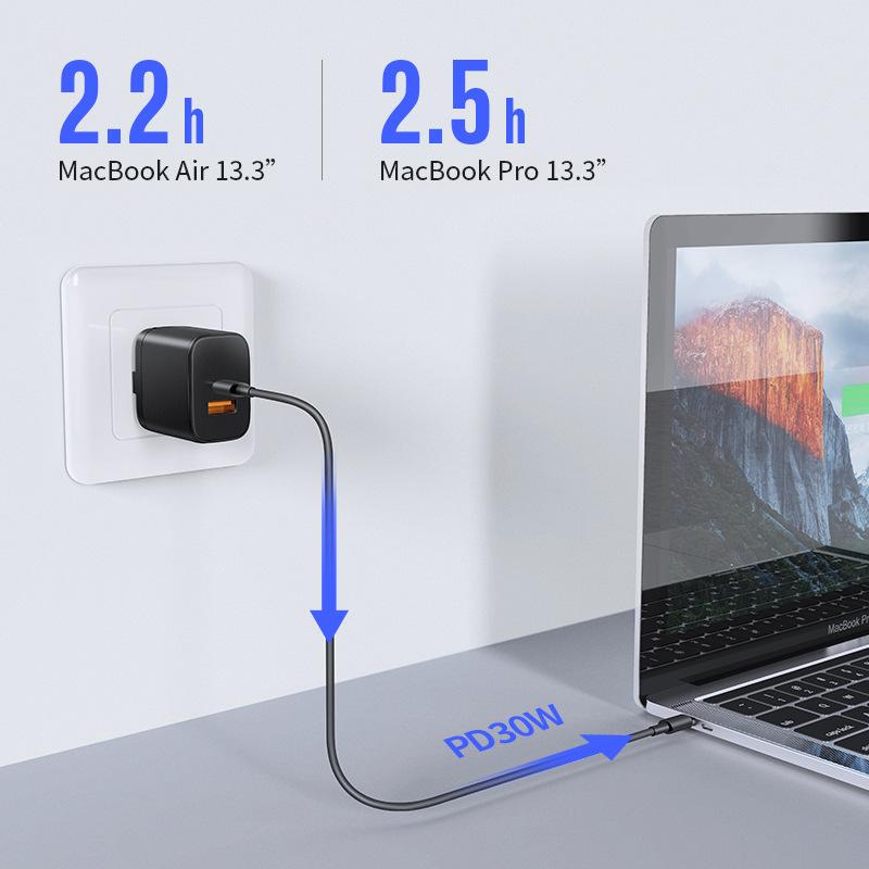 PD33W Регулируемая в США Быстрая зарядка Сертификация ETL Применима к Apple IPhone 15 Зарядное устройство Apple UL30W Головка для быстрой зарядки