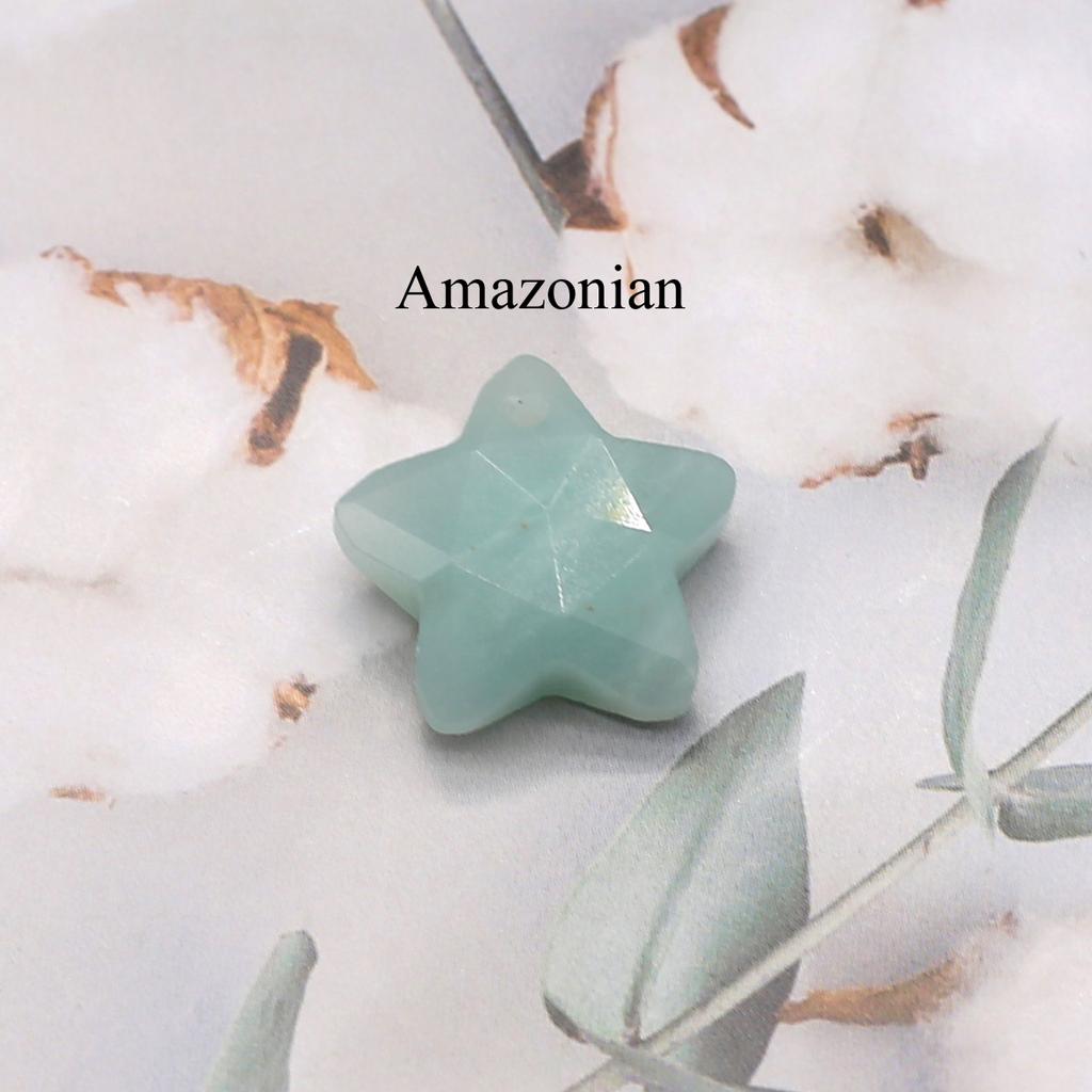 1 шт., кулон с кристаллами для исцеления Boho Reiki, подвески из натурального камня аметиста в виде пентаграммы для изготовления ювелирных изделий, рождественские подарки своими руками 15x15 мм