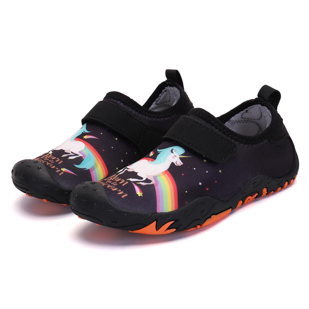 Новая платформа пляжная обувь детская обувь для ручья с единорогом обувь для снорклинга дайвинга обувь для плавания обувь для босой кожи мягкая обувь