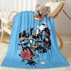 Christmas Nightmare Blanket Soft Warm Cozy Great for Livingroom Sofa Couch Four Seasons Multipurpose Playful Design