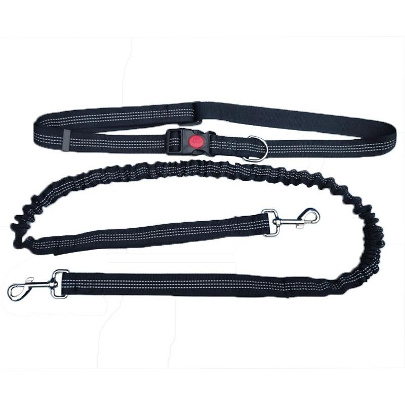 Hand Free Dog Leash for Pet Walking Running Jogging Adjustable Dog Leash Waist Belt Chest Strap Traction Rope Dog Accessories
