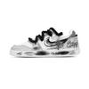 EBERNON Humorous Realm Abrasion Resistant Low Top Skateboard Shoes Unisex Light Gray AQ1775-100(Team1337-)