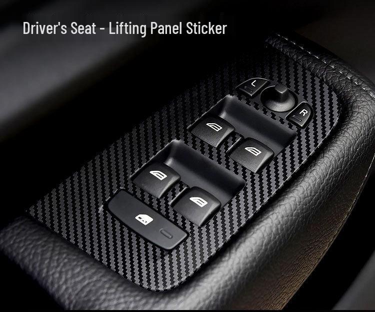 Наклейка для отделки салона из углеродного волокна для Volvo XC60 '18-'21 - Бесплатная замена