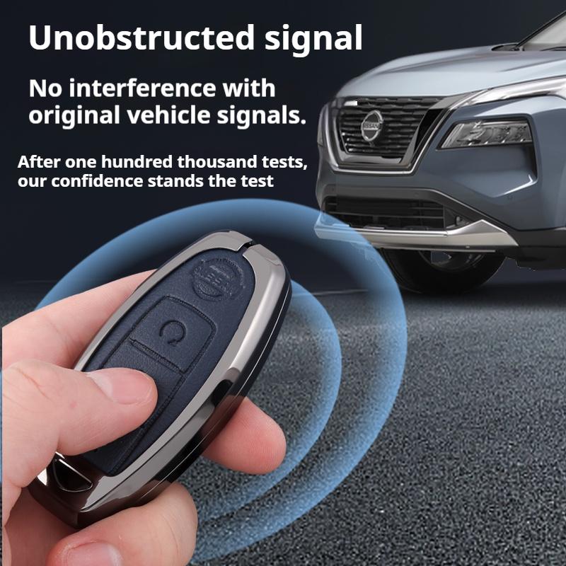 Car Key Cover Case Shell Holder For Nissan Juke Micra Qashqai J10 X-Trail T32 Versa Patrol Tiida Pathfinder Infiniti Accessories dzm3