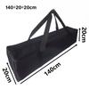 Black Storage Bag Large Travel Picnic Handbag High Quality Canvas Canopy Pole Bag  Outdoor Supplies