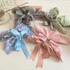 Elastic Plaid Silk Ribbon Scrunchies Korean Style Large Intestine Hair Ring  Daily