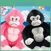 Милая плюшевая игрушка-горилла с мягким ПП-хлопком для детской спальни или в подарок девушке