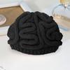 Yousheng Spoof Horror Brain Hat Halloween Beanie Knitted Stretch Thick Adult Child Skullies Keeps warm Outdoor Kids Bonnet Winter headwear