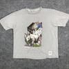 Мужская футболка Ecko Unltd XL Серая с принтом носорога Короткий рукав Городской стритвир