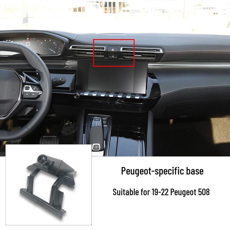 Автомобильный держатель для телефона Peugeot для 408/3008/308/508/4008 - Автоаксессуар для вентиляционной решетки