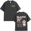Eladio Carrion Sauce Boyz Album Graphic Tshirts Men Women Clothing Fashion Hip Hop T Shirts Casual Cotton Short Sleeve Tshirts