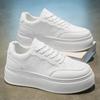Summer Men's Shoes New Breathable Little White Shoes Men's Trend Versatile Thick-soled Heightening Sports Shoes Casual Board Shoes Trendy Shoes