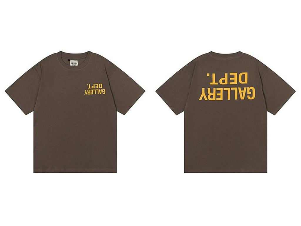 GALLERY DEPT American Tide Tie-Dye Graffiti Short-Sleeve T-Shirt