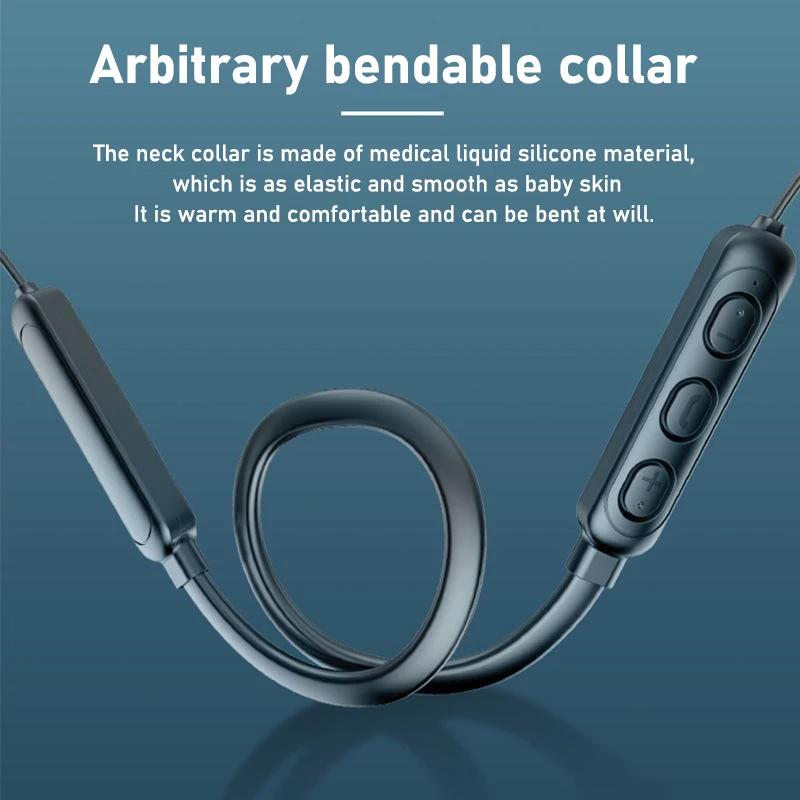 Xiaomi Wireless Bluetooth Headset NeckHanging Stereo Noise Reduction Universal Sports Headset Microphone