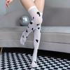 Women's Sexy Cosplay Stockings Kawaii Cow Spots Printed Thigh High Stockings Cute Lovely Milk Pantyhose Medias Kawaii Girl