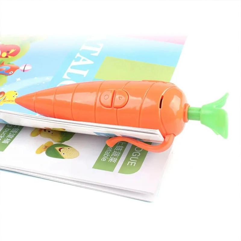 Judith Nick Cartoon# Carrot Student Voice.. Recorder Pen Cute Ballpoint Pen Compact Recording Toy Stationery Collectible