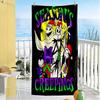 Christmas Nightmare Beach Towel High Absorbency & Quick-Dry Comfortable Lightweight Suitable for Swimming, Gym, Camping, Yoga Vacation