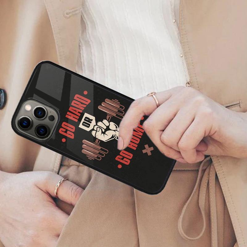 Fitness Bodybuilding Gym Magnetic Phone Case For APPLE iPhone 17 Air 16 14 13 12 Pro Max 15 Plus Charge With MagSafe Cover