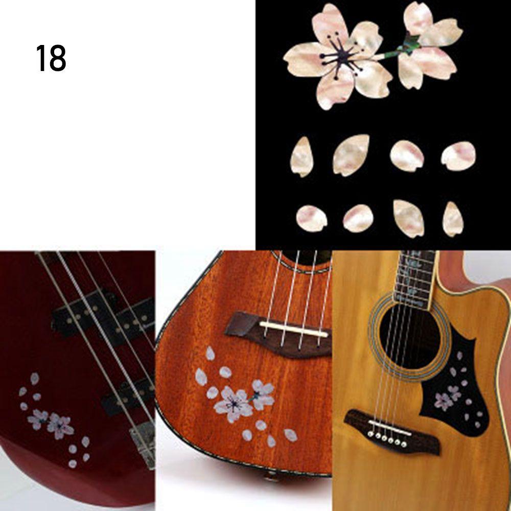 Decorations Ultra Thin Stickers Guitarra Accessories Fretboard Sticker Cross Inlay Decals
