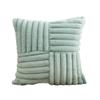 Push Pillow Case Solid Color Rabbit Hair Modern Simple Pillow Core-free Bedroom Pillow Home Living Room Sofa Cushion