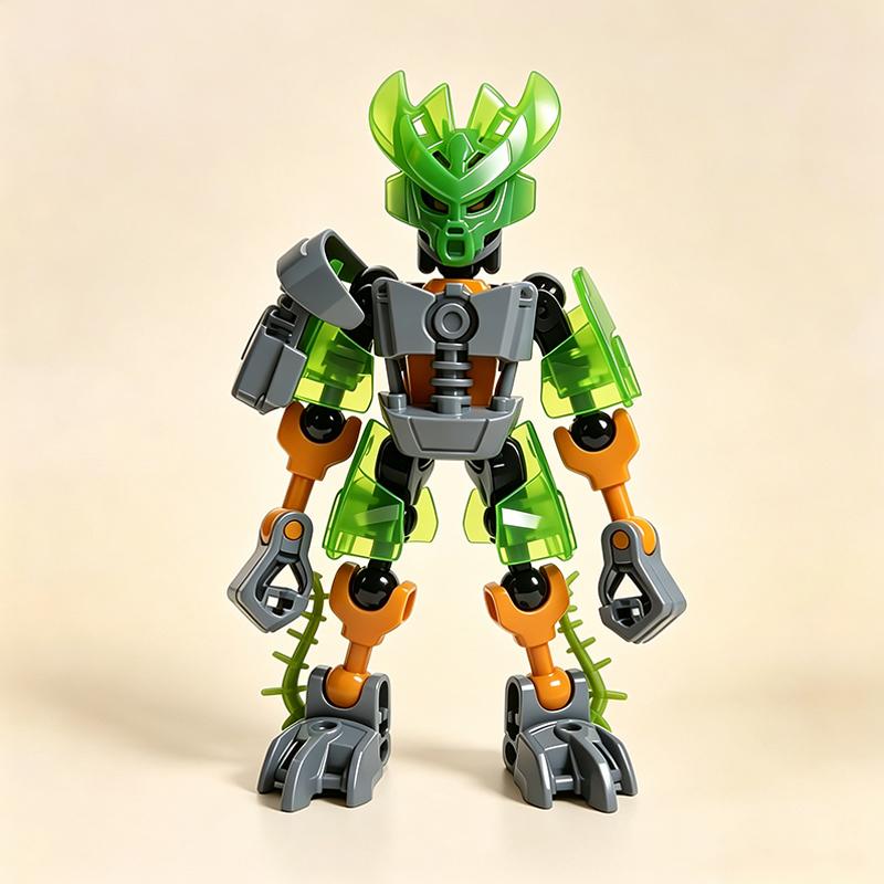 НОВЫЙ 2-в-1 Строительный Блок Bionicle Аниме Фигурки Действия Солдат Робот Мех Набор Кирпичей Лева Защитник Джунглей Игрушки Для Мальчика Подарок