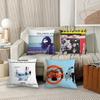 Hot Rock Band R-Radio H-Head Pillow Case Office Cushions Suitable For Sofa Car Bedroom Decorative Cushion Cover