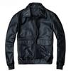 Chinese Size Flight Jacket 100% Cowhide Leather Jacket Men Pilot Air Force Coat Aviator Bomber Jacket Man Winter Coat Male Clothing