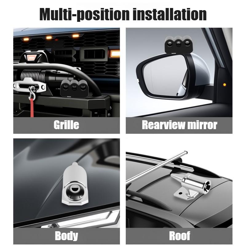 Сирена против столкновений Отпугиватель оленей Отпугиватель диких животных Предупреждающее устройство для транспортного средства Полевая езда Свистки для предупреждения животных Оповещающее оборудование