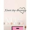 1 Sheet Slogan Wall Sticker, Stickers, Wall Decal, Vinly Decal For Home Decorations Spring Decoration Items Refesh Your Home, Rama Decoration Stickers