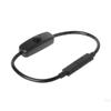 USB-C Male to Female for Raspberry Pi 4 Power Line Power Cord Type C Cable Type C Power Supply