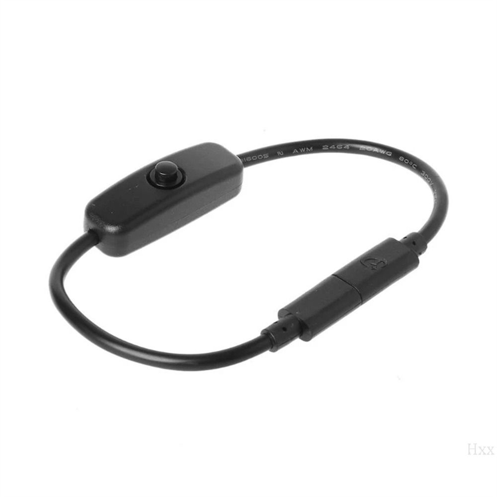 USB-C Male to Female for Raspberry Pi 4 Power Line Power Cord Type C Cable Type C Power Supply