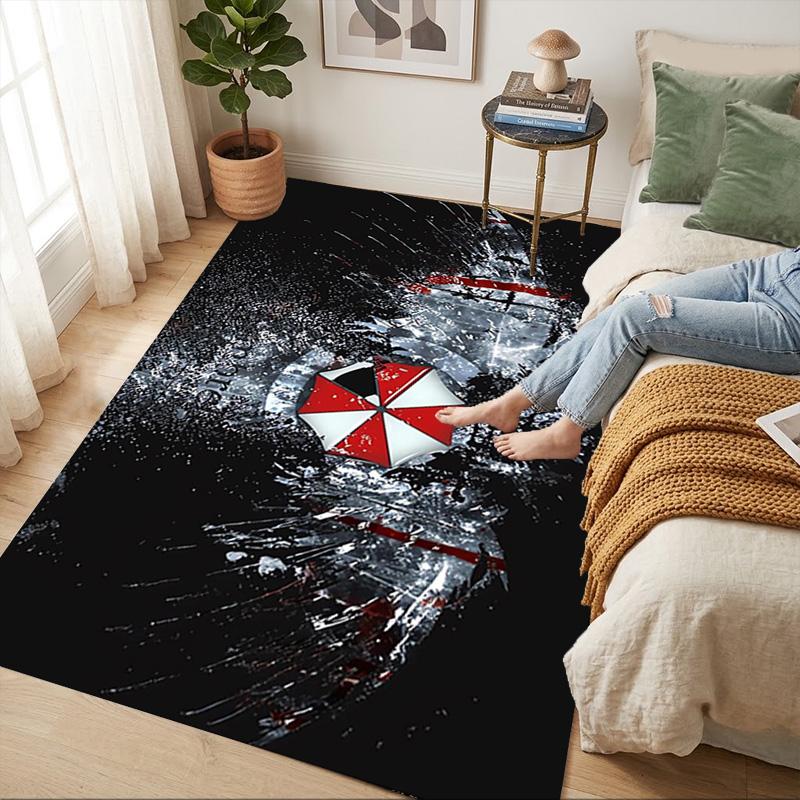 Resident Evil Living Room Nonslip Area Rug Soft Carpet For Bedroom Game Playroom Sofa Office Home Decor Doormat Christmas Gift C9302317