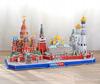 Cubic fun puzzle 3d city line moscow moskwa cubicfun 107 elementów mc266h