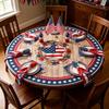 Independence Day Party Tablecloth For Children, Patriotic Party Decorations, Disposable PE Tablecloth