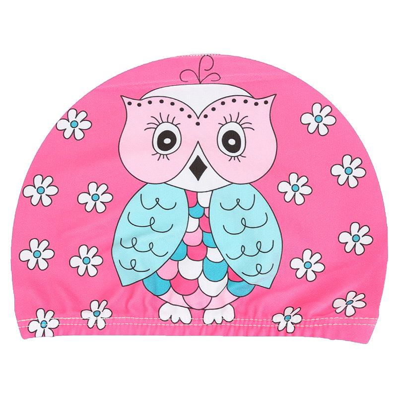 Children's Cartoon Ear-Protective Swim Cap - Cute, Comfy, and Secure for Boys and Girls