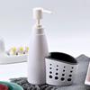 Refillable Detergent Storage Box Anti-slip Sponge Holder Convenient Liquid Dispenser  Shower Room