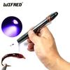 Kylebooker TY08 Deluxe Fly Fishing УФ-свет для отверждения клея УФ-фонарик-ручка Ультрафиолетовый фонарик Нимфа Зуммер для отверждения головы черный свет лампы