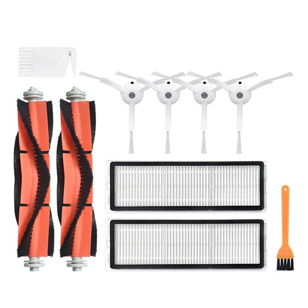HEPA-фильтр + боковая щетка + основная щетка для робота-пылесоса Xiaomi MI 2 Roborock S50 S51, запчасти для пылесоса, аксессуары