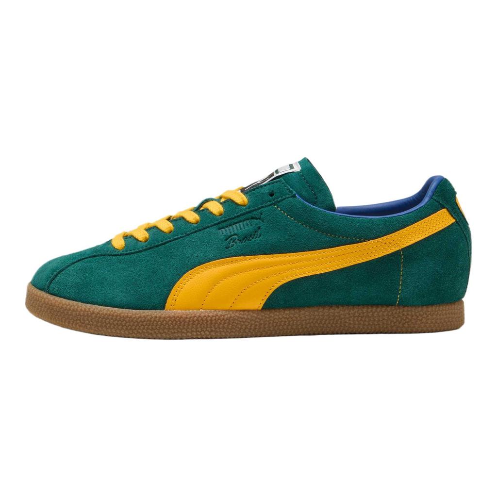 Puma Кроссовки унисекс Brasil Dark Myrtle Tangerine 401048-01