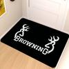 B-Browning Logo Floor Mat Non-Slip Laundry Room Mat Laundry Decor Balcony Child Living Room Bedside Mats