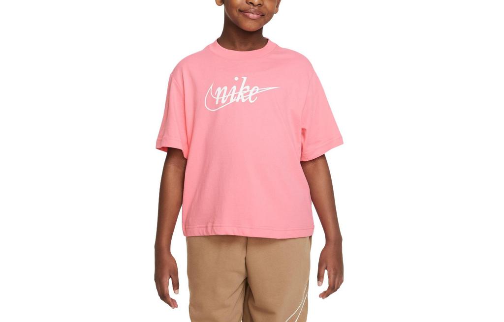 Nike Kids T Shirts Crew Neck Moderate FD0941-611